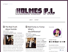 Tablet Screenshot of holmespi.com